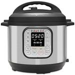 Instant Pot Duo 7-in-1 Electric Pressure Cooker, Slow Cooker, Rice Cooker, Steamer, Sauté, Yogurt Maker, Warmer & Sterilizer, 8 Quart, Stainless Steel/Black