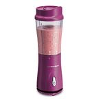 Hamilton Beach® Personal Blender with Travel Lid, 14 oz, Raspberry, 51131G