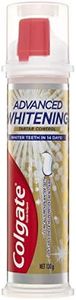 COLGATE Advanced Tartar Control Teeth Whitening Toothpaste Pump with Microcleansing Crystals, 130 g