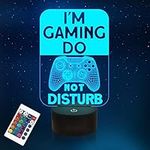 Do Not Disturb I'm Gaming Night Lig