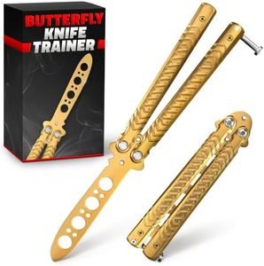 DIMROM Gold Butterfly Trainer with dull blade