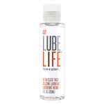 Lube Life Ultra Thick Slick Silicone-Based Lubricant, Water Resistant, Thick Silicone Lube for Men, Women and Couples, 4 Fl Oz (120 mL)