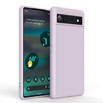 Tobfit TPU Back Cover Case for Google Pixel 6a, Soft Protective Shockproof Phone Cover for Women Men, Durable Anti-Scratch Shockproof Phone Case ONLY for Google Pixel 6a (Purple)