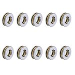 Comimark 10PCS Model F8-16M 8 x16 x 5mm Miniature Thrust Axial Metal Ball Bearing