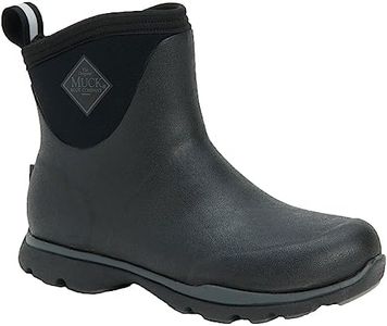 Muck Boot mens Arctic Excursion Ankle Snow Boot, Black, 12 US