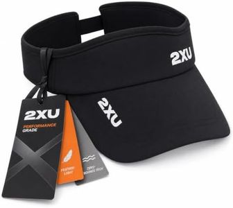 2XU Unisex Run Visor One Size fits All Black