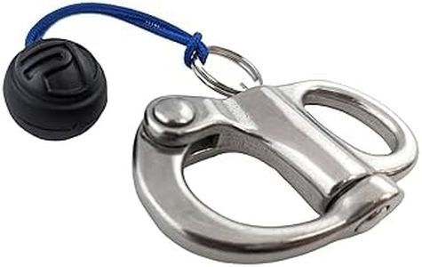 PT Fixed Snap Shackle Quick Release Fixed Bail Snap Shackle for Rigging, Sailboat - Yachts - Tenders (2.75 INCH - 1PCS)