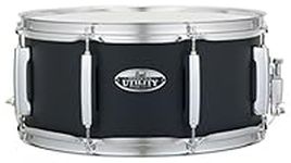 Pearl MUS1465M227 Modern Utility 14"x6.5" Maple Snare Drum, Satin Black