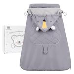 Bebear Winter Cover for Baby Carrier Warm Universal Hoodie Baby Carrier Cover for All Seasons, Koala