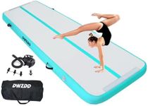 Dwzdd Gymnastics Air Mat 10ft/13ft/16ft/20ft Tumbling Mat Inflatable Gymnastics Tumble Track for Home/Gym/Training/Cheerleading/Water with Electric Pump