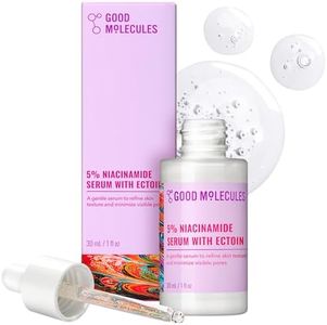 Good Molecules 5% Niacinamide Serum with Ectoin - Ultra Hydrating Serum to Target Enlarged Pores and Blemishes - Moisturizing, Pore Minimizer for Face - Skin Care