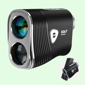 MOESAPU Golf Range Finder with Slope, 1200 Yards Golf Rangefinders with Magnetic Strip and Rechargeable Battery, Pin Lock Vibration, High Transmittance LCD, Golf Accessories for Golfers