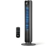 Levoit 23dB Silent Tower Fan, Bladeless Fan for Bedroom, Powerful Yet Gentle Cooling Fans, Energy Efficient, Advanced Sleep Mode, 12H Timer, 90° Oscillation, 4 Modes, 36 Inch, Stay Cool at Great Value