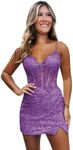 Noras dress Sweetheart Sequin Appli