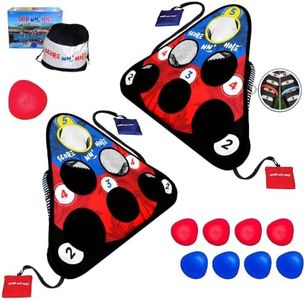 SKIP NN' HOLE Fun Pool Game for All Ages | Well Made, Floats, Easy Setup | Stonne Skipping Meets Pool Cornhole | Pool Games for Adults and Family | Pool Toys |