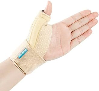 Thx4COPPER Thumb Brace & Wrist Stabilizer-Thumb Splint for Tendonitis,Sprains,Carpal Tunnel,Arthritis-Thumb Support Wrap for Trigger Finger