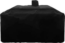 Blackhoso 79" Grill Cover for GC7000 Smoke Hollow 4 in 1 Combo Grill PS9900,Pit Boss Memphis Ultimate, Smoke Hollow Gas Charcoal Grill, DG1100S, PB73952,1680D, Anti-Fade Waterproof BBQ Cover