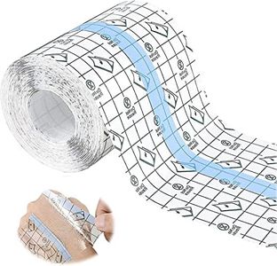 15cm x 10m Benda Trasparente Impermeabile, Nastro Medico Trasparente, Trasparente Nastro Per Medicazione, Cerotti Elastici di Fissaggio Pellicola per Bendaggio Antiallergico, Protezione Delle Ferite