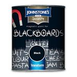 Johnstone's Speciality Magnetic Blackboard Paint - Black 250ml
