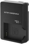 MH-24 Wall Battery Charger for Nikon EN-EL14 EN-EL14A Battery for Nikon D5300 D3400 D5500 D5200 D3100 D3200 D3300 D3500 D5600 D5100 DF Coolpix P7800 P7700 P7100 P7000 Camera Power Supply