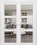 Interior Solid French Double Doors 