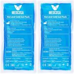 Medcosa Large Flexible Sport Ice Pack | Any Ache, Any Pain, We’ve Got You Covered | Extra Large Cold Reusable Pack | Ideal for Sport Injuries, R.I.C.E Treatment & Back Ailments