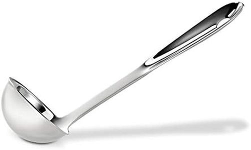 All-Clad T104 Stainless Steel Ladle Kitchen Tool, 12-Inch, Silver
