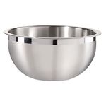 Oggi 8-Quart Two-Tone Stainless Steel Mixing Bowl, Great for Mixing, Making Dough, Dressing Salads, Mixing Eggs, Washing Vegetables