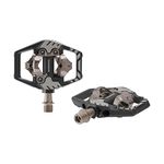 SHIMANO DEORE XT PD-M8120 SPD Pedal, Without Reflector, Includes Cleat, Black, One Size