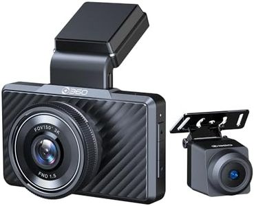 G500H Pro Dash Cam Front and Rear,160° Wide Angle, Color Night Vision, Premium Front 2K FHD Rear 1080P Dual Camera, 24hr Motion Detection Parking Mode, Loop Recording, G-Sensor-Black