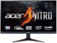 Acer Nitro 23.8" Full HD 1920 x 1080 PC Gaming IPS Monitor | AMD FreeSync Premium | 180Hz Refresh | Up to 0.5ms | HDR10 Support | 99% sRGB | 1 x Display Port 1.2 & 2 x HDMI 2.0 | VG240Y M3biip