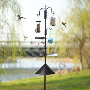 Urban Deco Bird Feeding Station Kit – Heavy Duty with Squirrel Baffle