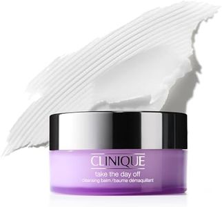 Clinique Take The Day Off Cleansing Balm Makeup Remover | Dissolves Face + Eye Makeup and Sunscreen | For All Skin Types, 3.8 Ounce
