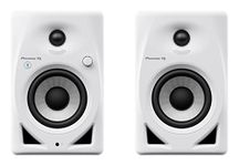 Pioneer DJ DM-40D-BT 4” desktop monitor system with Bluetooth® functionality (White)