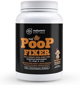 Poop Fixer. Cat & Dog Fiber Supplement Powder for The Perfect Poop! Freeze Dried Pumpkin Powder Dog & Cats Love. Dog Diarrhea Digestive Aid Anti Diarrhea for Dogs. Cat & Dog Stool Hardener.