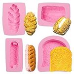Bread Soap Silicone Molds, Toast Ch