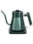 ECORELAX Gooseneck Electric Kettle with Temperature Control,1200W Electric Tea Kettle, 34oz Pour Over Electric Kettle for Coffee & Tea (Green-2)