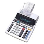 Sharp EL2201RII 12-Digit Printing Calculator with Microban Protection, 2.0 LPS 2-Color Printer, Large Fluorescent Display, Ideal for Accounting and Business