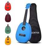 Kadence 24" Pineapple Shape Ukulele - Saple wood with Binding + (Online Learning Course) + Bag