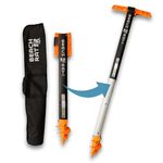 Beach Rat Fusion Anchor & Storage Case - 4ft Jet Ski Anchor/Boat Anchor for Shallow Water and Sandbar - High Strength Telescoping Aluminum Pole & Plastic Boat Accessory - Sand Bar Anchor Kit w/Bag