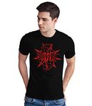 Quote Marshals Slipknot_02 Printed Round Neck Black T-Shirt for Men's Size-2xl