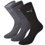 PUMA Unisex Sport 3p Socks, 321 - New Navy, 46 UK