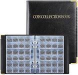 PAKESI 480 Pocket Coin Album 4 Ring