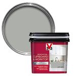 V33 Renovation Cupboard & Worktop Paint Loft Grey 750ml | No Undercoat | Durable Finish | High Resistance To Water, Stains & Scratches | Washable | Resistant To Cleaning Products