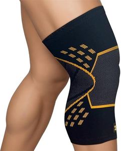 CopperJoint Pull On Compression Knee Brace for Women & Men – Copper-Infused Nylon & Non-Slip Design – Elastic Knee Compression Sleeve for Active Lifestyles, Sports and Outdoors – Workout Braces, Large