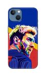 PRINTFIDAA® Printed Hard Back Cover Case for Apple iPhone 13 Back Cover (Famous Football Player) -2601