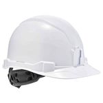 Hard Hat, Cap Style, Ratchet Suspension, Class E, Ergodyne Skullerz 8970, White
