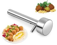 Victhur Falafel Scoop Meatball Maker Stainless Steel Professional Falafel Mold, Easily Scoop and Drop Falafel, Meatballs and More