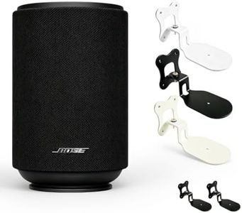 Wall Mount for Bose Lifestyle Ultra Speaker, Sturdy Bracket (Black - 2pcs)