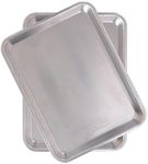 Nordic Ware 45306AMZM Natural Aluminum Commercial Baker's Quarter Sheet, 2-Pack, Silver